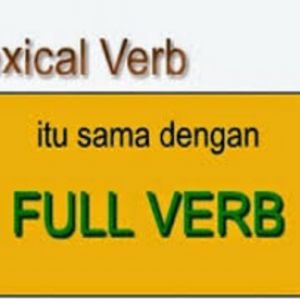 Full Verb