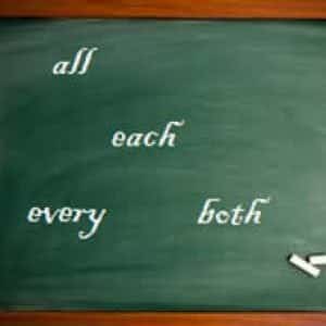 each-every