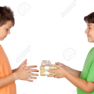 giving a present