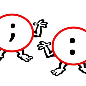 Colon-and-semicolon
